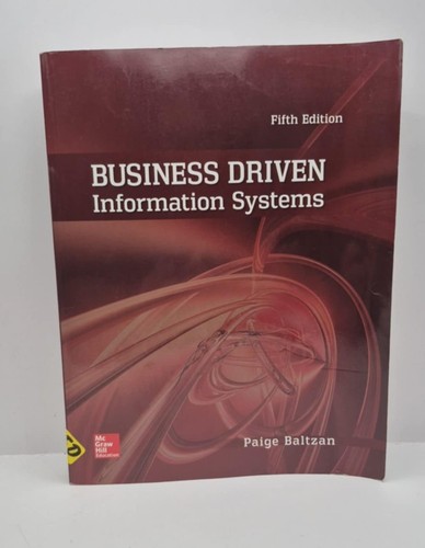 Business driven information - business,