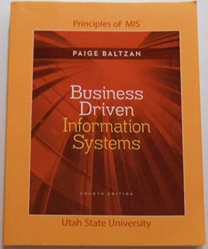 Business driven information - business,